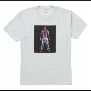 Tupac Shakur hologram Supreme Graphic Tee